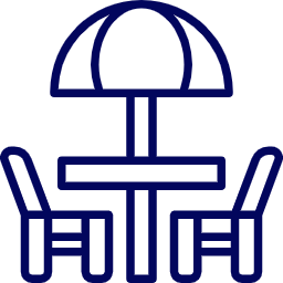 Driveway and patio construction icon